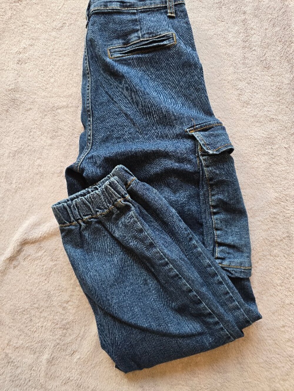 TWIK exclusive by SIMONS denim cargo pants